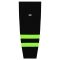 Athletic Knit HS2100-655 Lightweight Pro Hockey Socks - 2021 Dallas Black/Neon Green - Primary