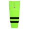 Athletic Knit HS2100-656 Lightweight Pro Hockey Socks - Neon Green/Black - Primary