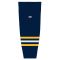 Athletic Knit HS2100-766 Lightweight Pro Hockey Socks - Navy/Tuscan Gold/White - Primary