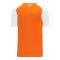 A1375 Apparel Short Sleeve Shirt - Orange/White - Front
