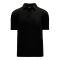 A1810 Apparel Polo Shirt - Black - Front