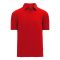 A1810 Apparel Polo Shirt - Red - Front