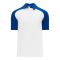 A1815 Apparel Polo Shirt - White/Royal - Front
