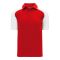 A1815 Apparel Polo Shirt - Red/White - Front