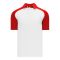 A1815 Apparel Polo Shirt - White/Red - Front