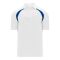 A1820 Apparel Polo Shirt - White/Royal - Front