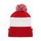 A1830 Hockey Toque - Detroit Red - Front