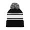 A1830 Hockey Toque - Black/White - Front