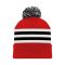 A1830 Hockey Toque - Chicago Red - Front
