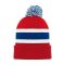 A1830 Hockey Toque - Montreal Red - Front