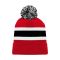 A1830 Hockey Toque - New Jersey Red - Front