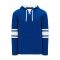 A1845 Apparel Sweatshirt - Royal/White - Front