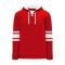 A1845 Apparel Sweatshirt - Red/White - Front