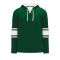 A1845 Apparel Sweatshirt - Dark Green/White - Front