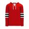 A1845 Apparel Sweatshirt - Chicago Red - Front