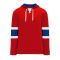 A1845 Apparel Sweatshirt - Montreal Red - Front