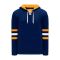 A1845 Apparel Sweatshirt - Navy/White/Gold - Front