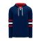 A1845 Apparel Sweatshirt - Navy/Red/White - Front