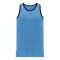 B1325 League Basketball Jersey - Sky/Navy - Front