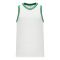 B1710 Pro Basketball Jersey - White/Kelly - Front