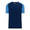 Athletic Knit A1375-287 Apparel Short Sleeve Shirt - Navy/Sky - Primary