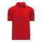 Athletic Knit A1810-005 Apparel Polo Shirt - Red - Primary