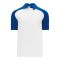 Athletic Knit A1815-207 Apparel Polo Shirt - White/Royal - Primary