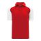 Athletic Knit A1815-208 Apparel Polo Shirt - Red/White - Primary