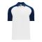 Athletic Knit A1815-217 Apparel Polo Shirt - White/Navy - Primary