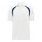 Athletic Knit A1820-217 Apparel Polo Shirt - White/Navy - Primary