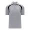 Athletic Knit A1820-920 Apparel Polo Shirt - Heather Grey/Black - Primary