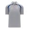 Athletic Knit A1820-922 Apparel Polo Shirt - Heather Grey/Royal - Primary