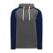 Athletic Knit A1840-931 Apparel Sweatshirt - Heather Charcoal/Navy - Primary