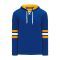 Athletic Knit A1845-447 Apparel Sweatshirt - Royal/Gold/White - Primary