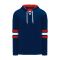 Athletic Knit A1845-764 Apparel Sweatshirt - Navy/Red/White - Primary