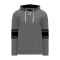 Athletic Knit A1845-930 Apparel Sweatshirt - Heather Charcoal/Black - Primary
