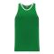 Athletic Knit B1325-210 League Basketball Jersey - Kelly/White - Primary