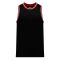 B1710 Pro Basketball Jersey - Black/Red/White - Front
