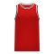 B1710 Pro Basketball Jersey - Red/Black/White - Front