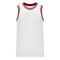 B1710 Pro Basketball Jersey - White/Black/Red - Front