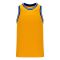 B1710 Pro Basketball Jersey - Gold/Royal/White - Front