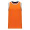 B1710 Pro Basketball Jersey - Orange/Royal/White/Grey - Front