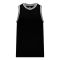 B1710 Pro Basketball Jersey - Black/Grey/White - Front