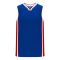 B1715 Pro Basketball Jersey - Royal/Red/White - Front