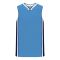 B1715 Pro Basketball Jersey - Sky/White/Navy - Front