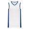 B2115 Pro Basketball Jersey - White/Royal - Front
