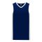 B2115 Pro Basketball Jersey - Navy/White - Front