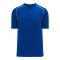BA1344 Two Button Baseball Jersey - Royal/White - Front