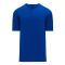 BA1347 Two Button Baseball Jersey - Royal - Front