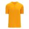 BA1347 Two Button Baseball Jersey - Gold - Front